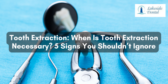Tooth extraction by a dentist in Stoney Creek
